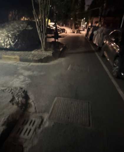 昨晚上吃完饭回家，路过东井村发